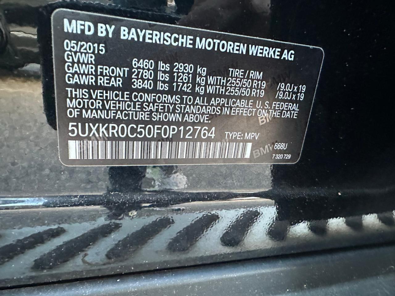 2015 BMW X5 xDrive35I - zdjęcie 10