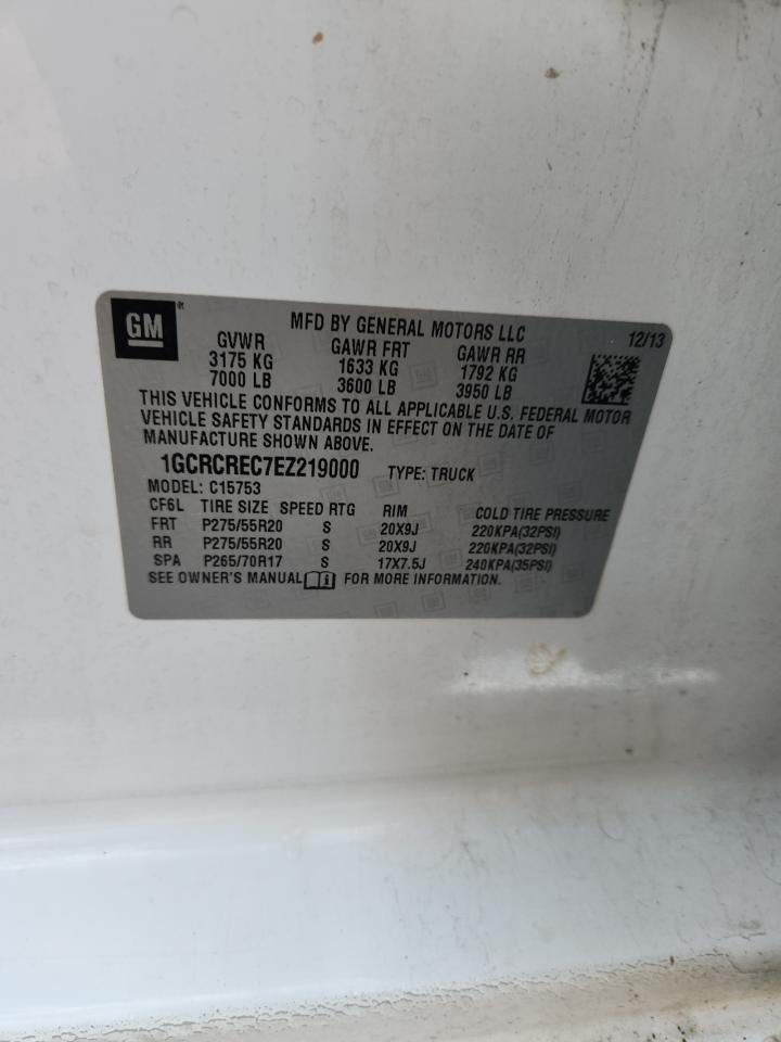2014 Chevrolet Silverado C1500 Lt - zdjęcie 12