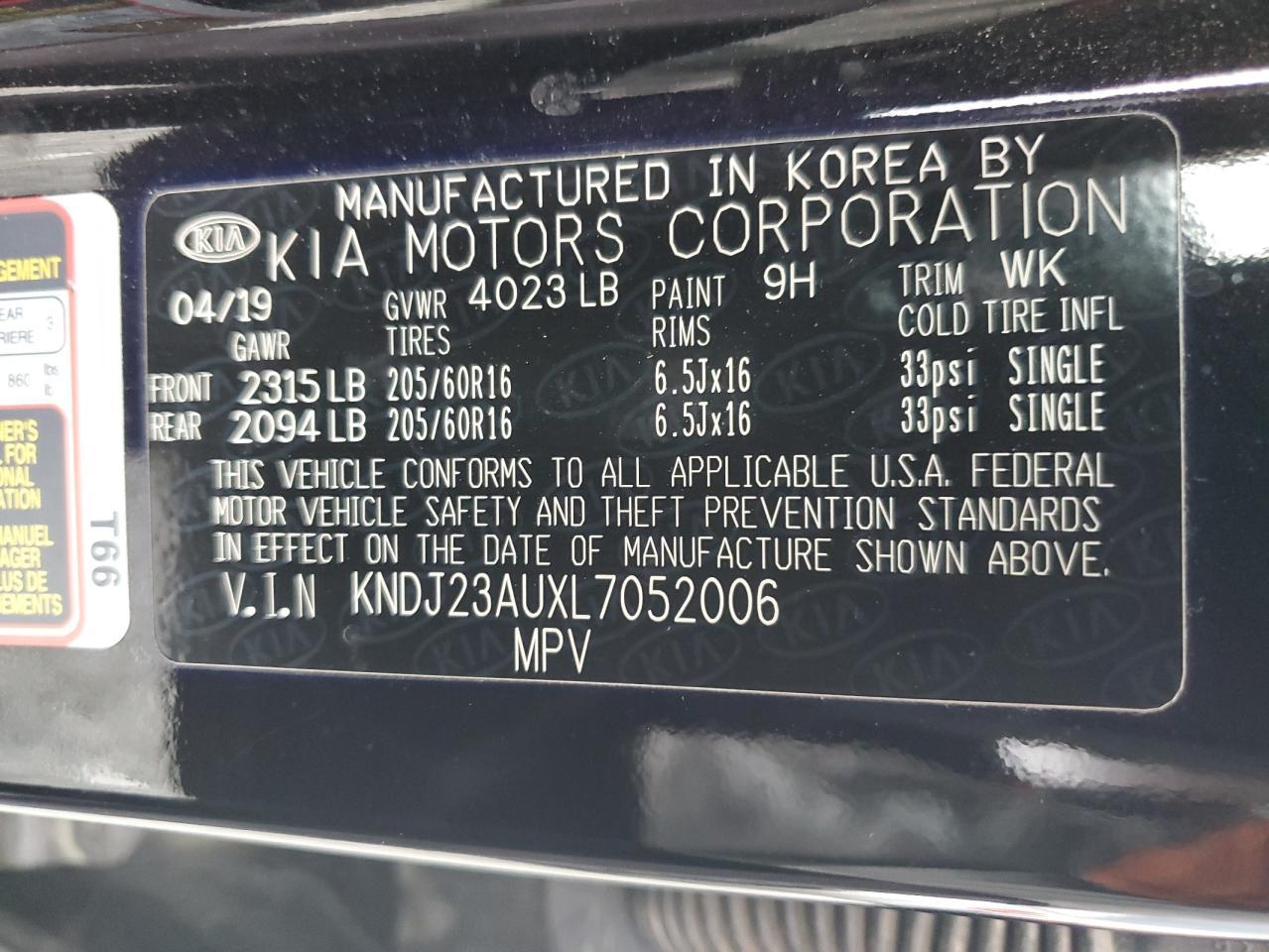 2020 Kia Soul Lx - zdjęcie 14