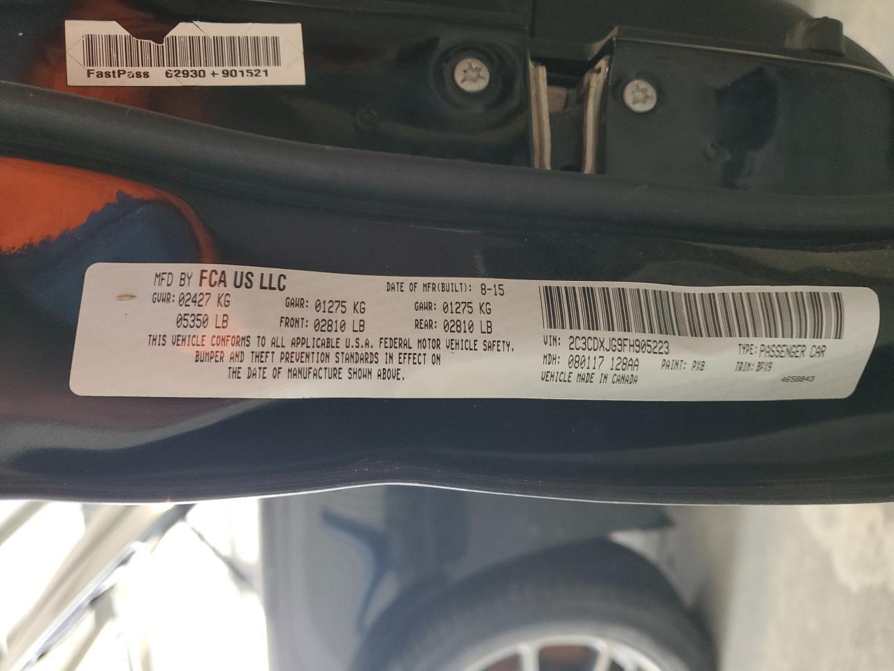 2015 Dodge Charger Sxt - zdjęcie 13