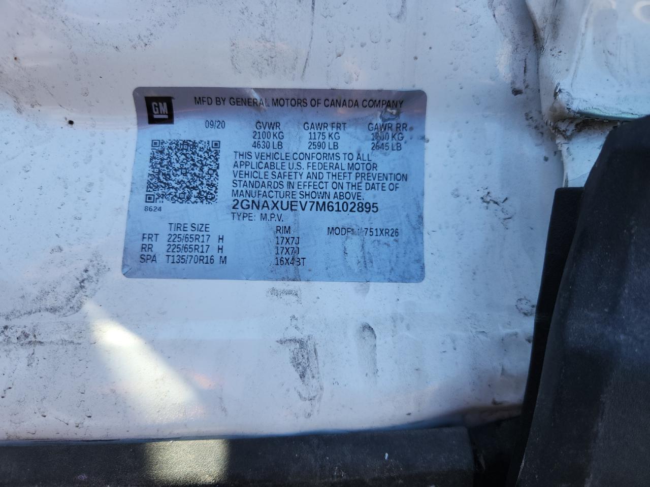 2021 Chevrolet Equinox Lt - zdjęcie 12