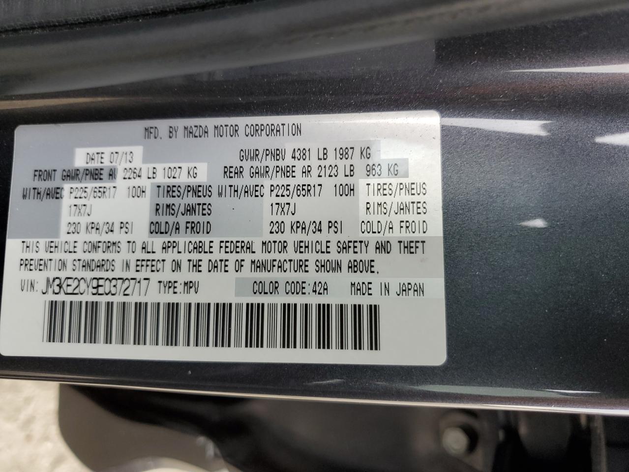 2014 Mazda CX-5 - zdjęcie 13