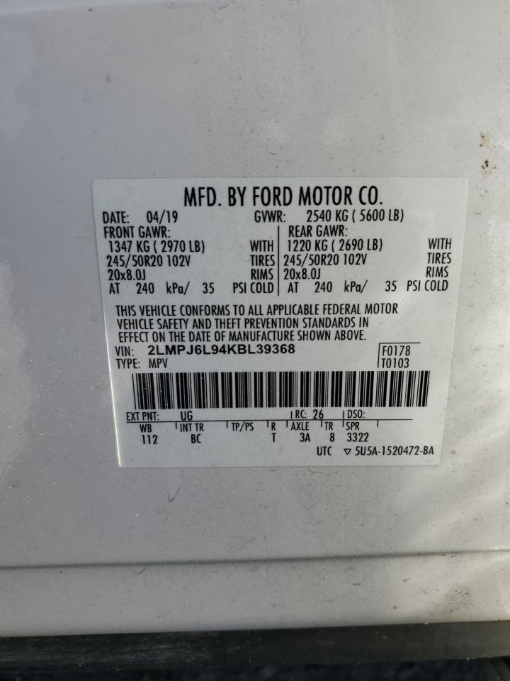 2019 Lincoln Nautilus Reserve - zdjęcie 13