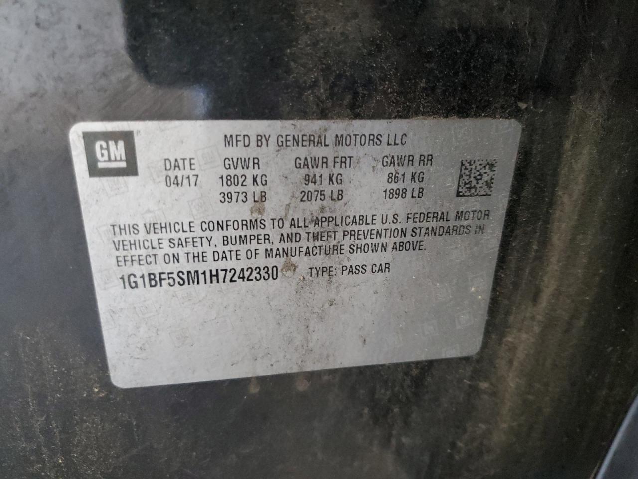 2017 Chevrolet Cruze Premier - zdjęcie 12