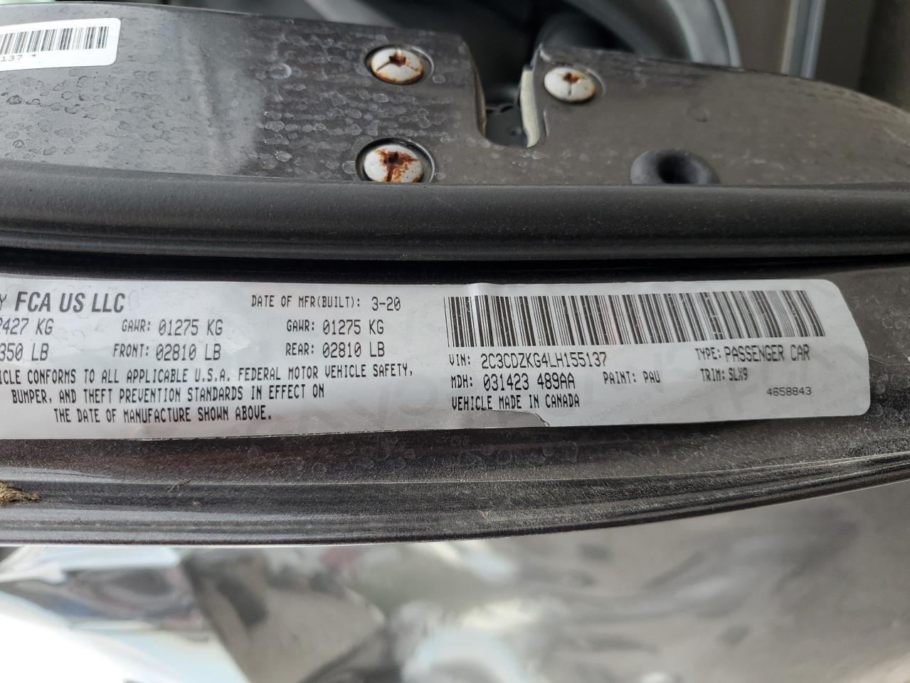 2020 Dodge Challenger Gt - zdjęcie 12