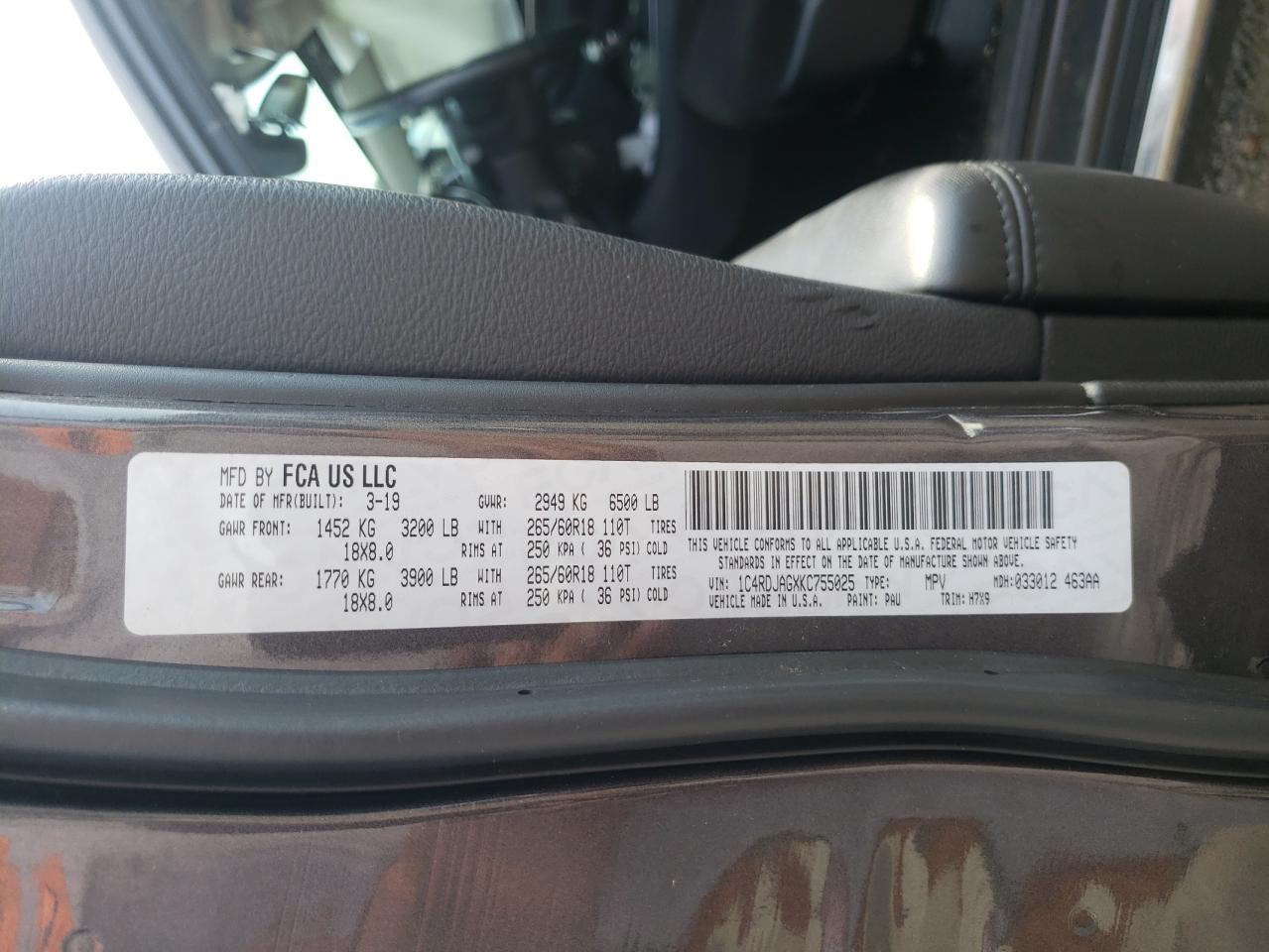 2019 Dodge Durango - zdjęcie 13