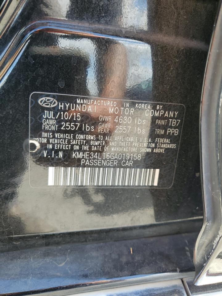 2016 Hyundai Sonata Hybrid - zdjęcie 12