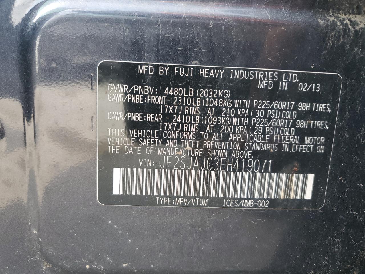 2014 Subaru Forester 2.5I Limited - zdjęcie 13