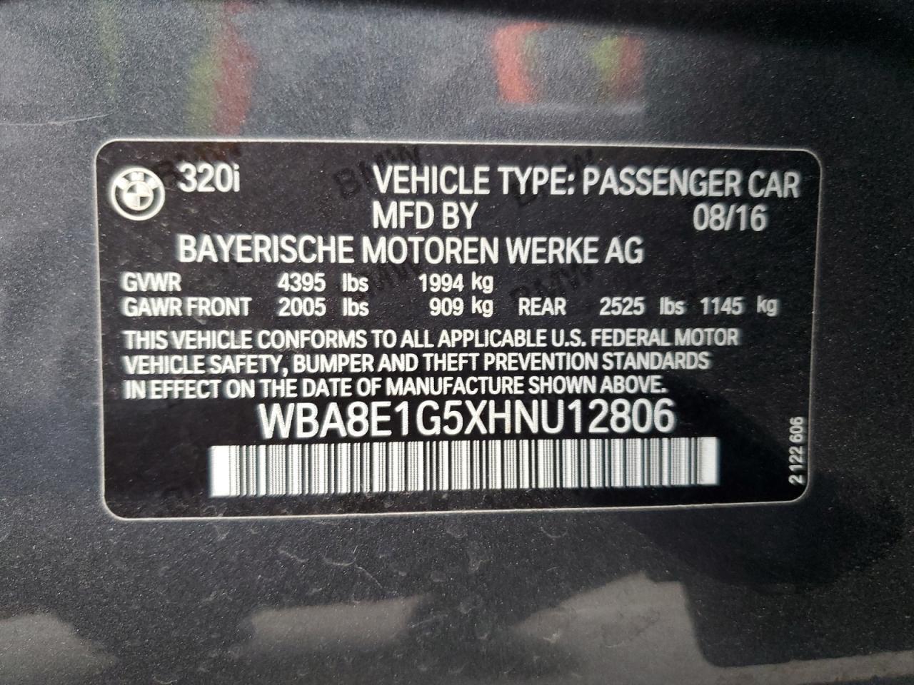 2017 BMW Seria 3 - zdjęcie 12