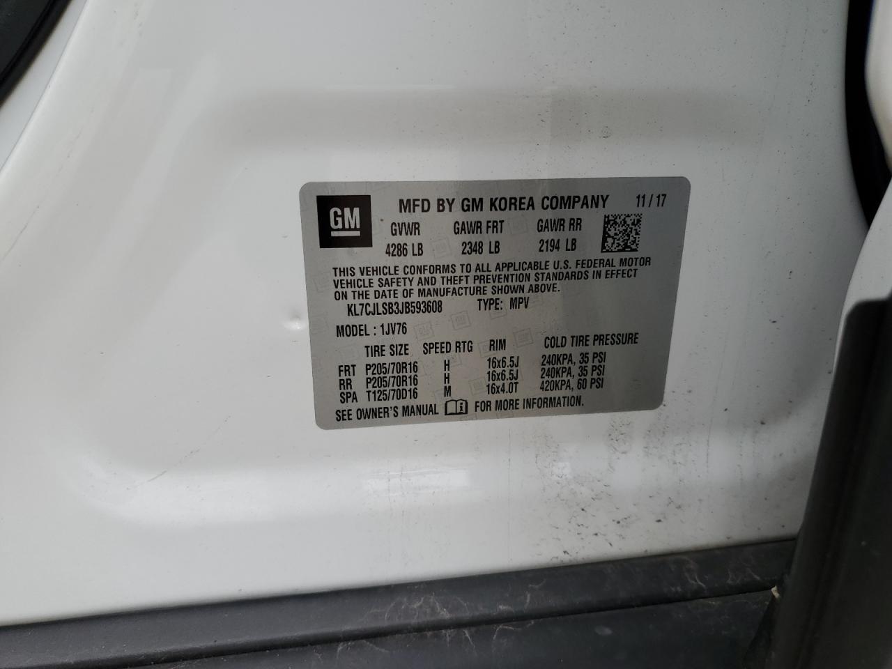 2018 Chevrolet Trax 1Lt - zdjęcie 13