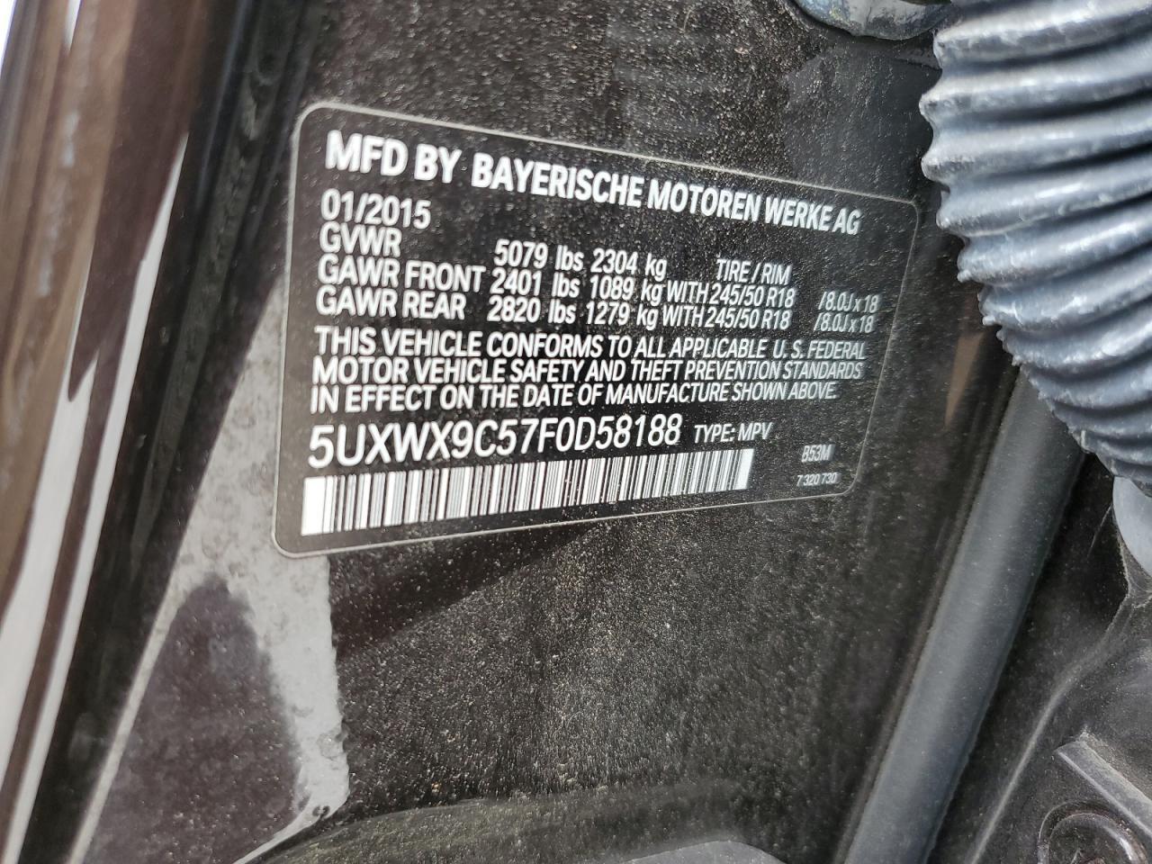 2015 BMW X3 - zdjęcie 13