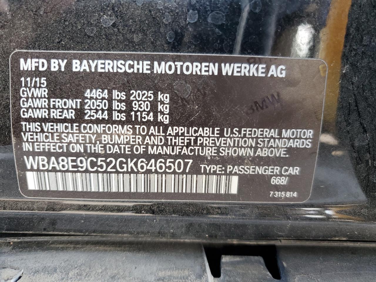 2016 BMW 328 I Sulev - zdjęcie 13
