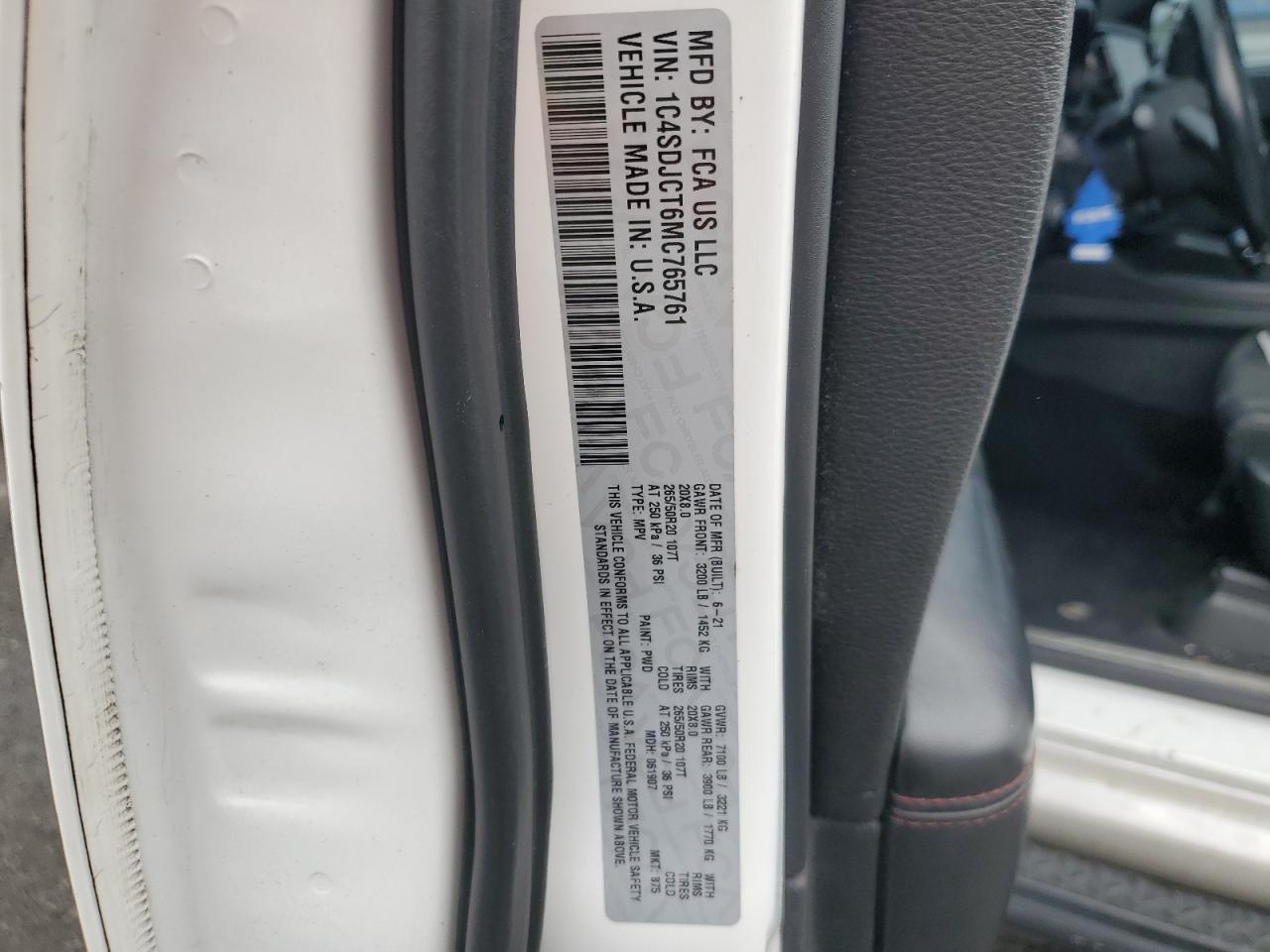 2021 Dodge Durango - zdjęcie 13