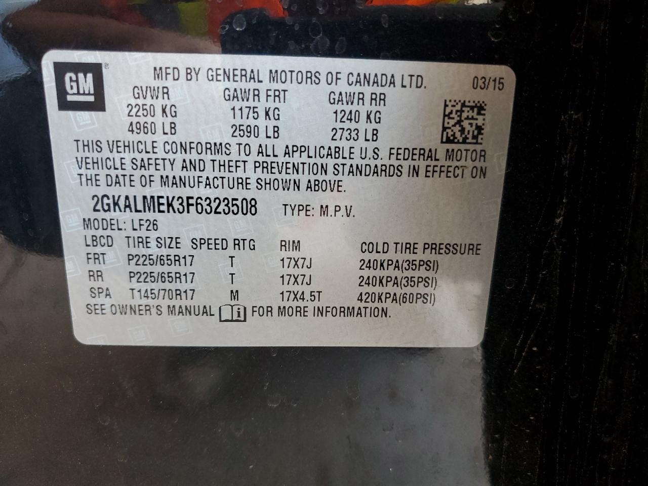 2015 GMC Terrain Sle - zdjęcie 13