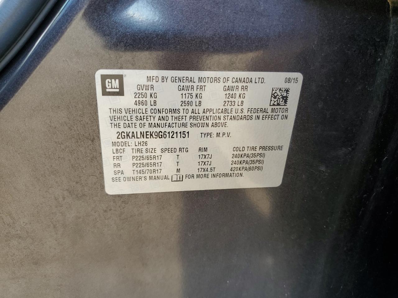 2016 GMC Terrain - zdjęcie 13
