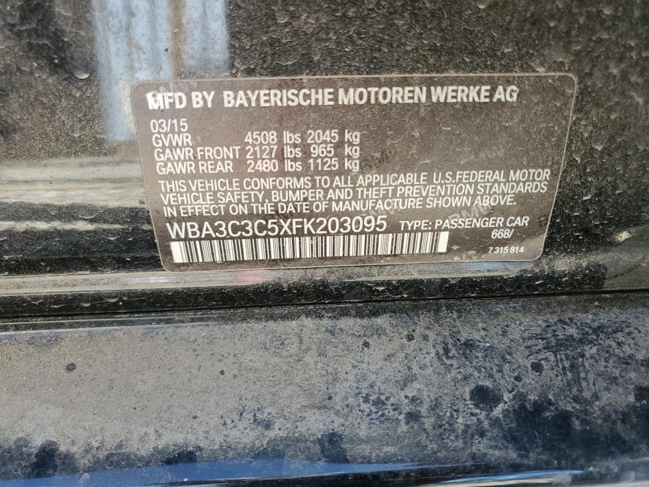 2015 BMW 320 I xDrive - zdjęcie 12