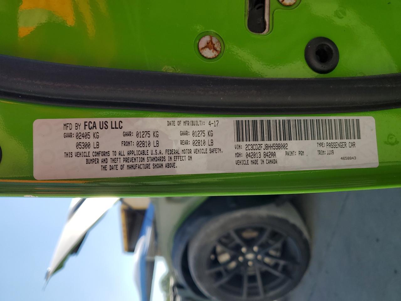 2017 Dodge Challenger R/T 392 - zdjęcie 13