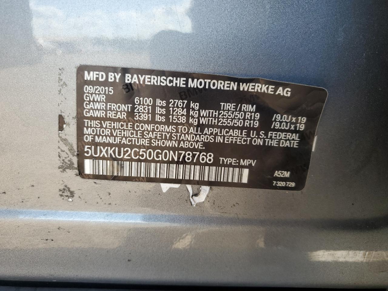 2016 BMW X6 xDrive35I - zdjęcie 13