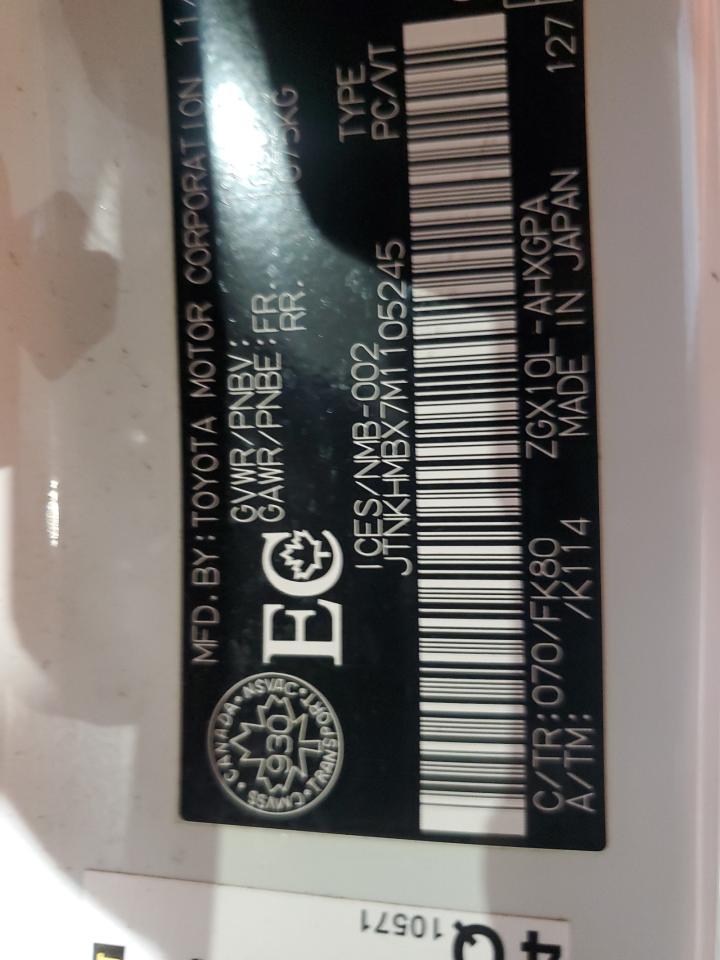 2021 Toyota C-Hr Xle - zdjęcie 12