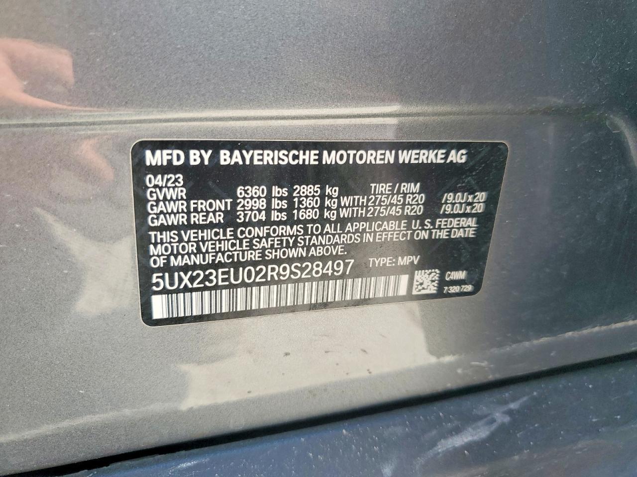 2024 BMW X5 xDrive40I - zdjęcie 12