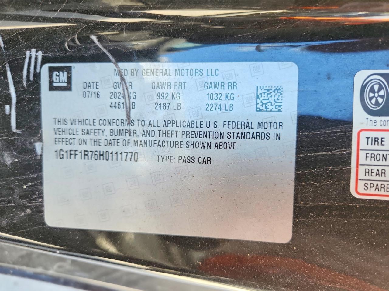 2017 Chevrolet Camaro Ss - zdjęcie 12