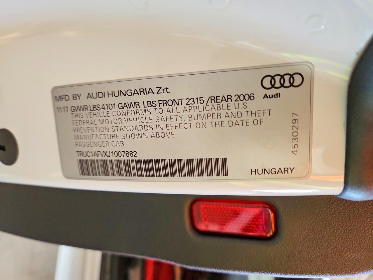 2018 Audi Tts - zdjęcie 13
