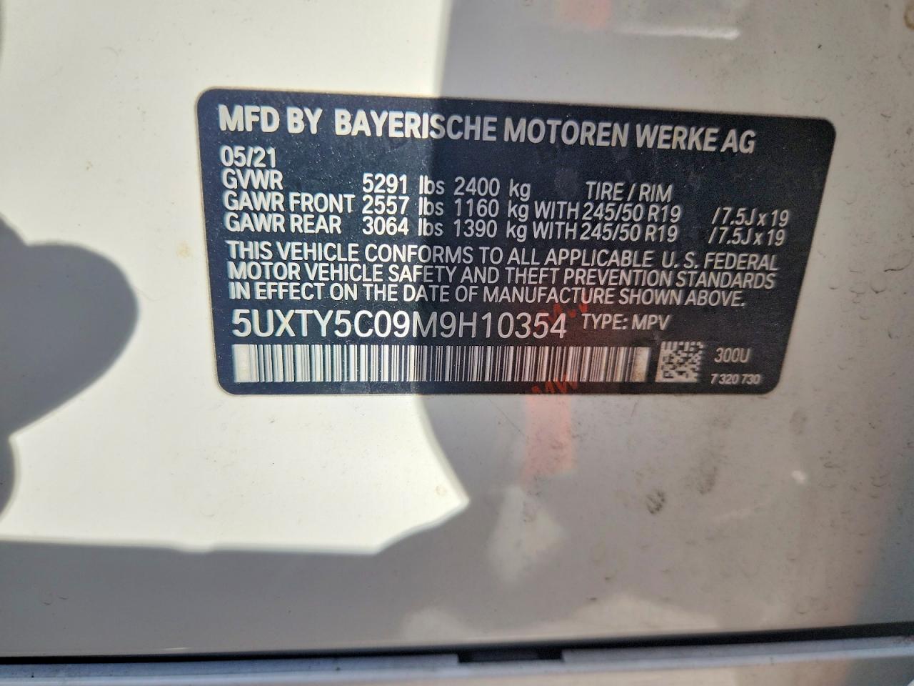 2021 BMW X3 xDrive30I - zdjęcie 13