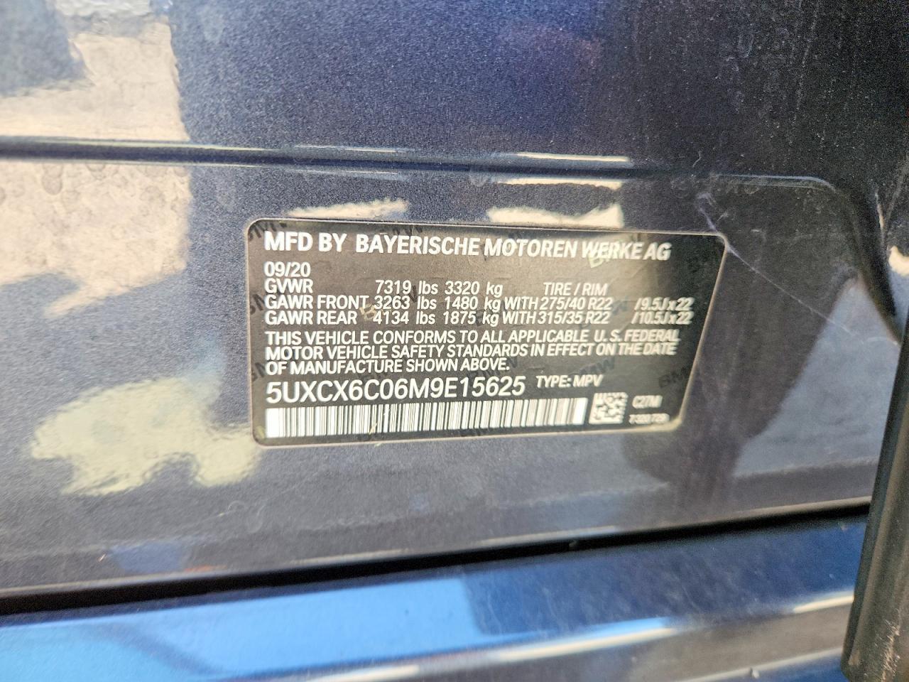 2021 BMW X7 M50I - zdjęcie 13