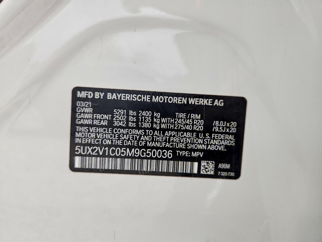 2021 BMW X4 xDrive30I - zdjęcie 12