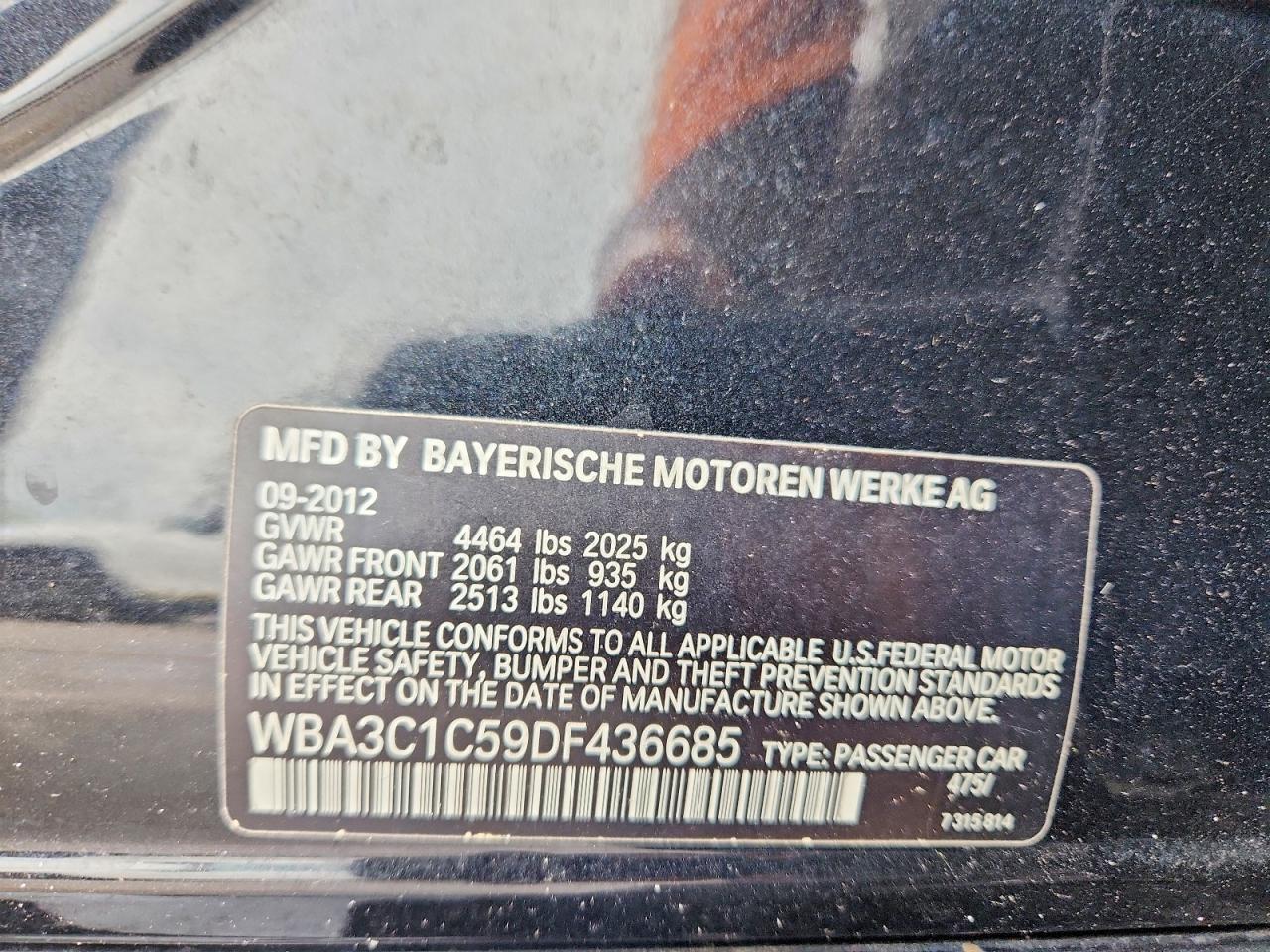 2013 BMW 328 I - zdjęcie 12