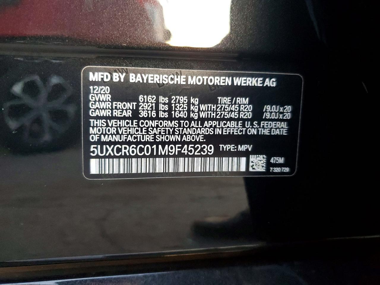 2021 BMW X5 xDrive40I - zdjęcie 13