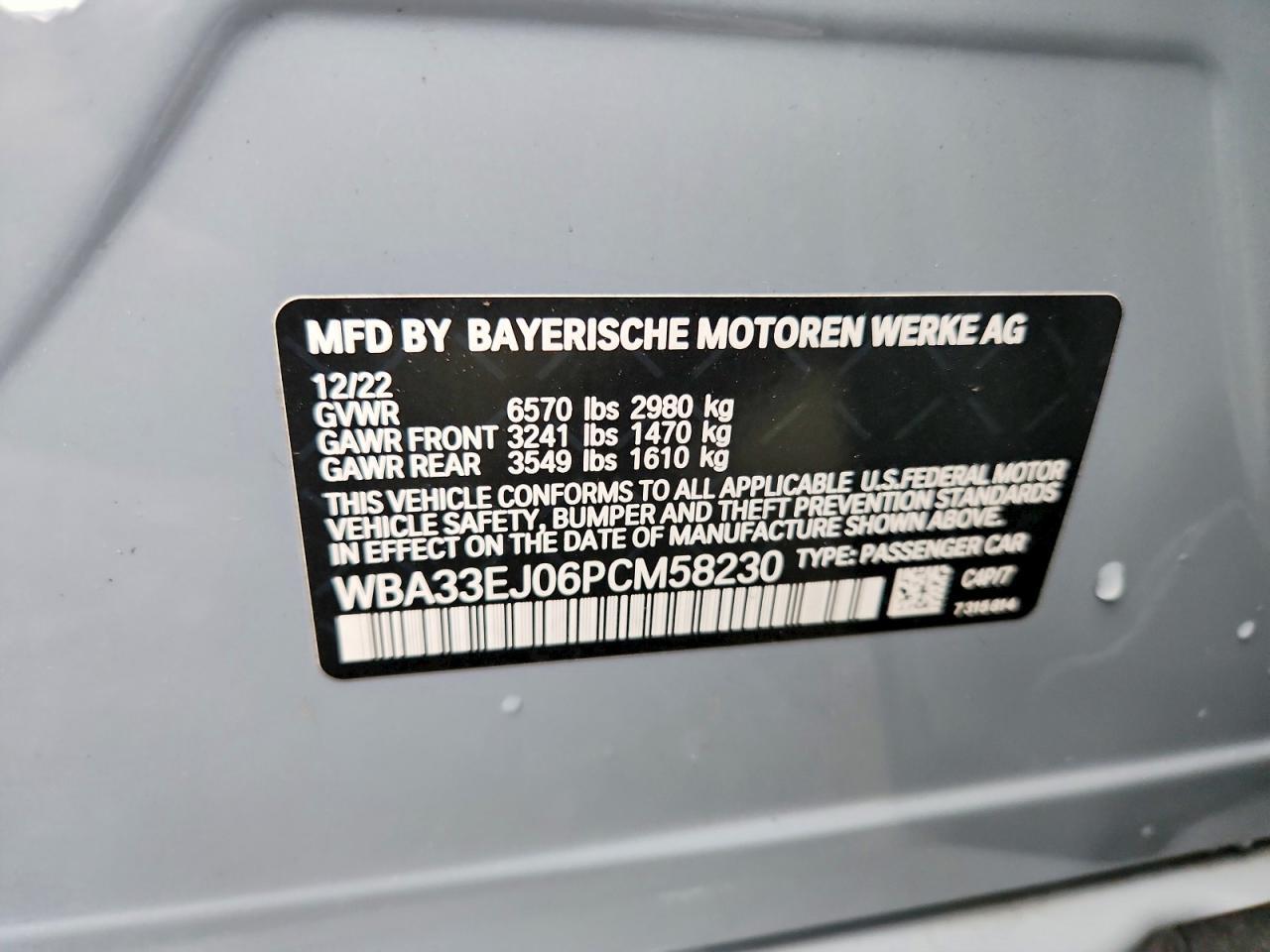 2023 BMW Seria 7 760i - zdjęcie 12
