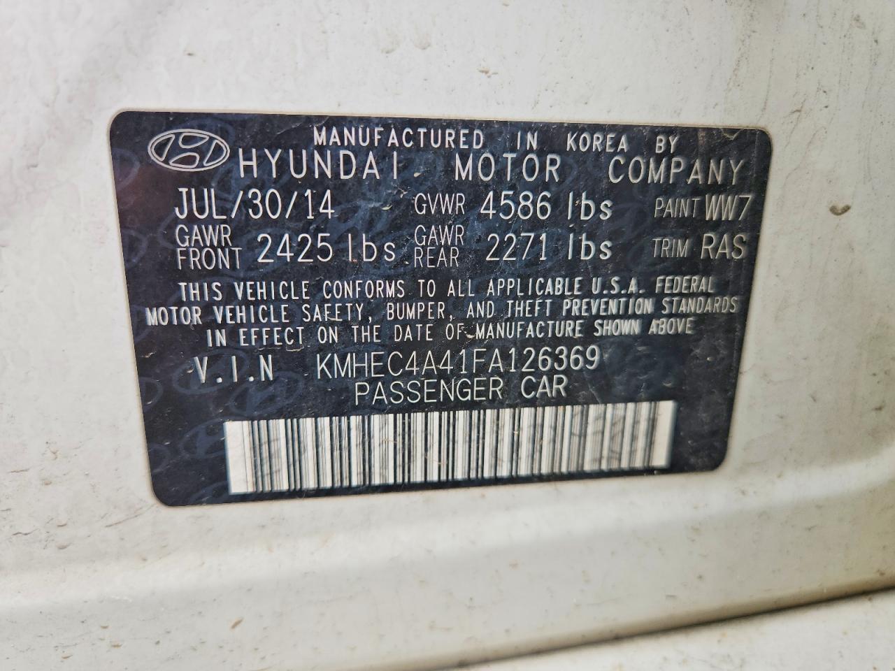 2015 Hyundai Sonata Hybrid Limited - zdjęcie 12