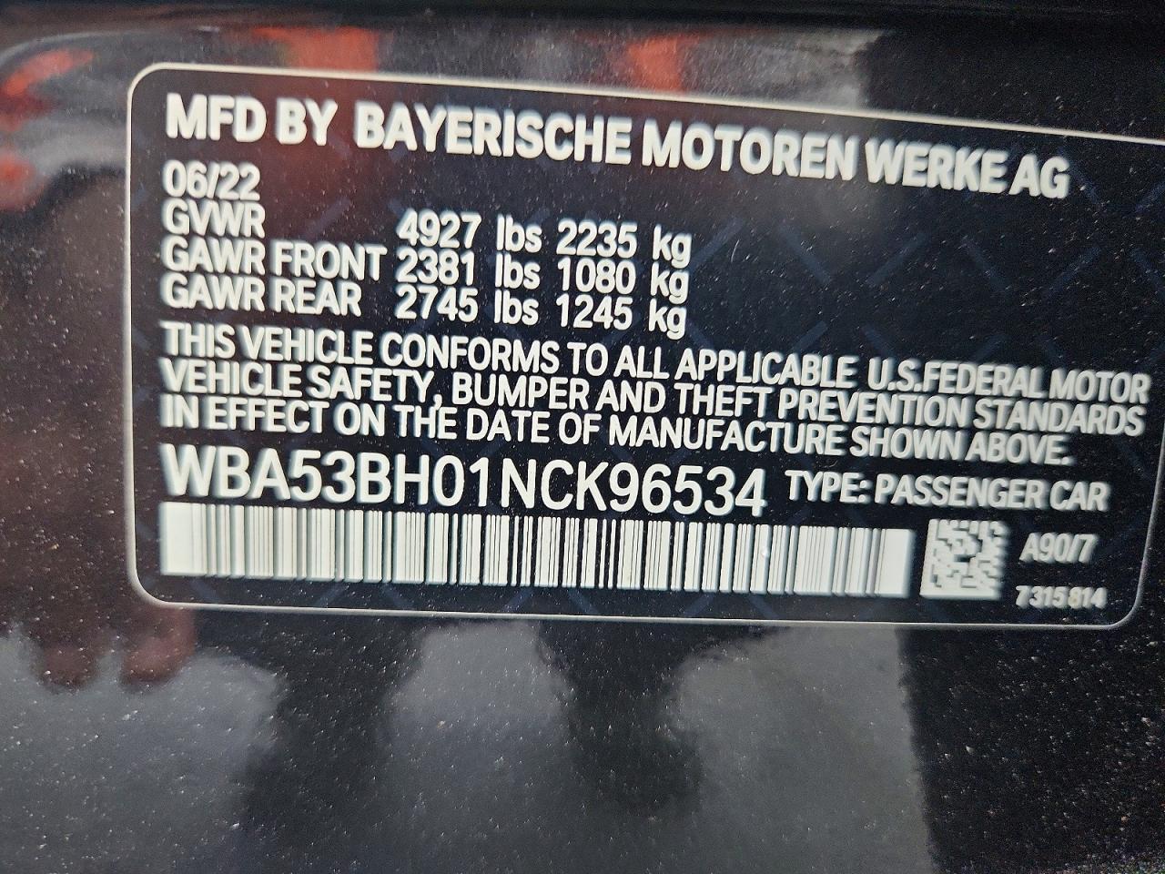 2022 BMW 530 I - zdjęcie 12