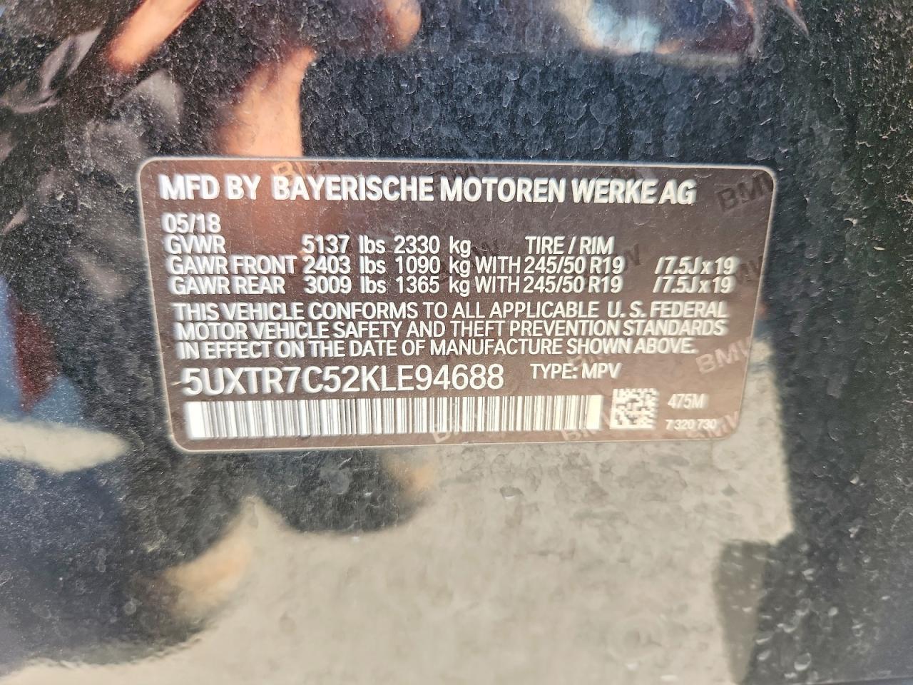 2019 BMW X3 Sdrive30I - zdjęcie 13