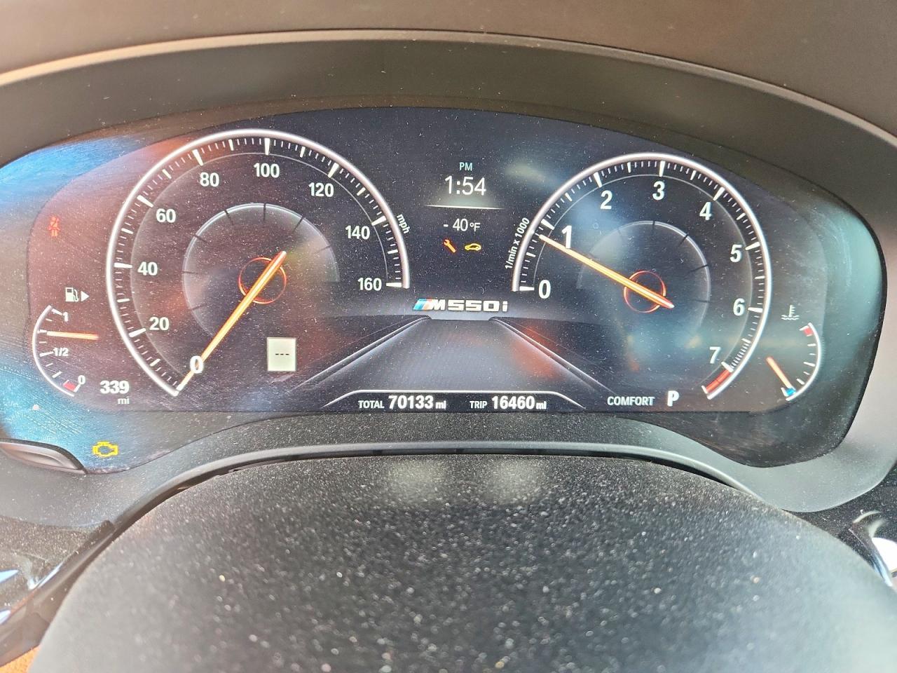 2019 BMW Seria 5 M550i - zdjęcie 9