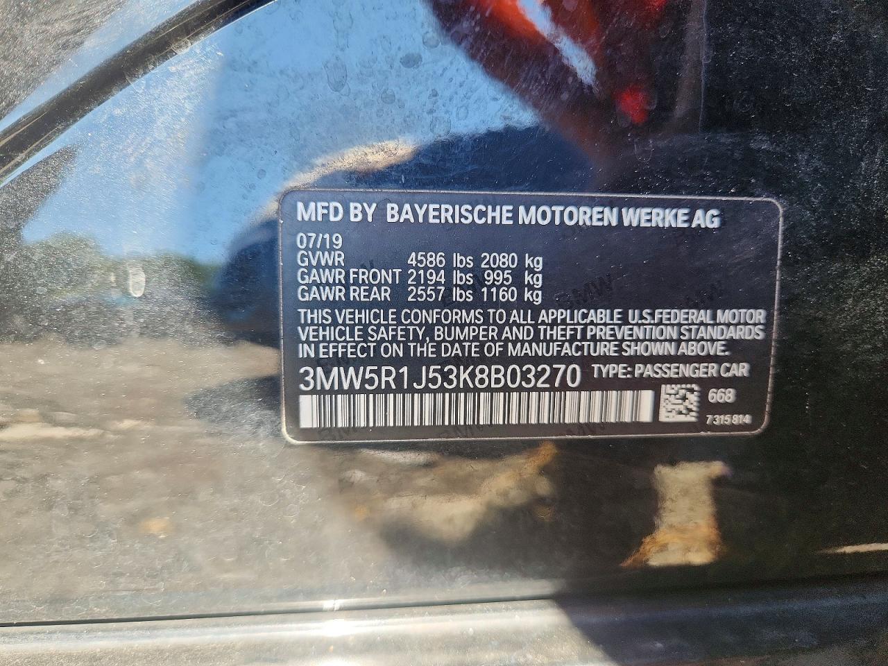 2019 BMW 330I - zdjęcie 12