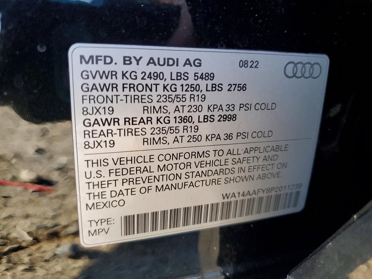 2023 Audi Q5 Sportback Premium 45 - zdjęcie 13