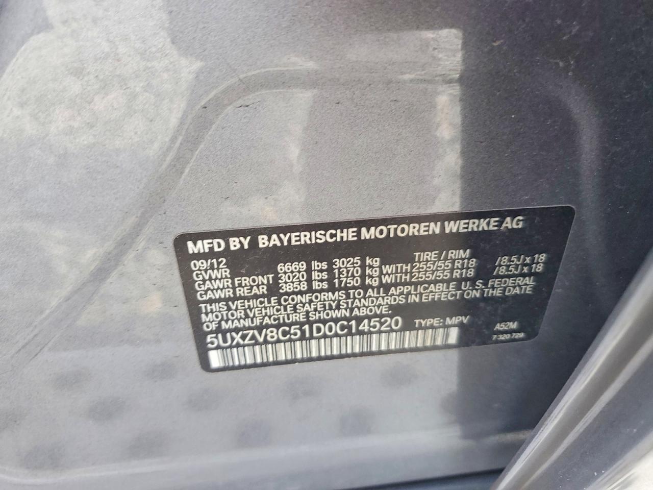 2013 BMW X5 xDrive50I - zdjęcie 12