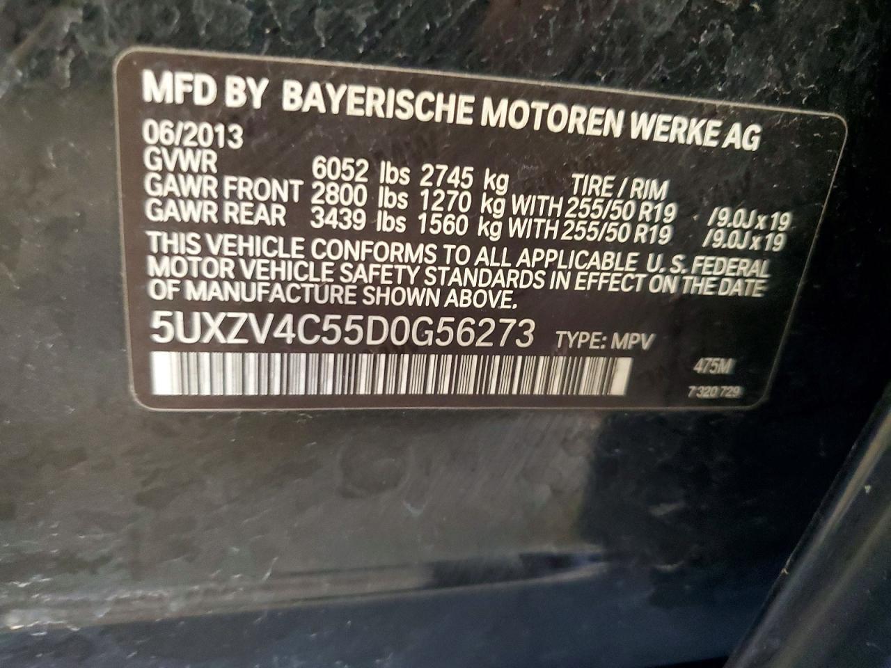 2013 BMW X5 xDrive35I - zdjęcie 13