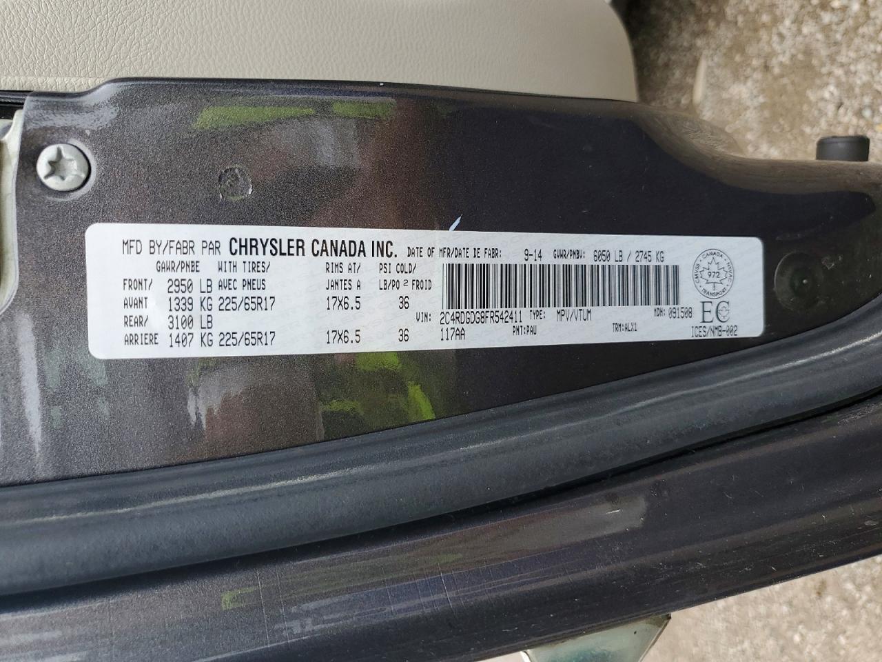 2015 Dodge Grand Caravan Crew - zdjęcie 13