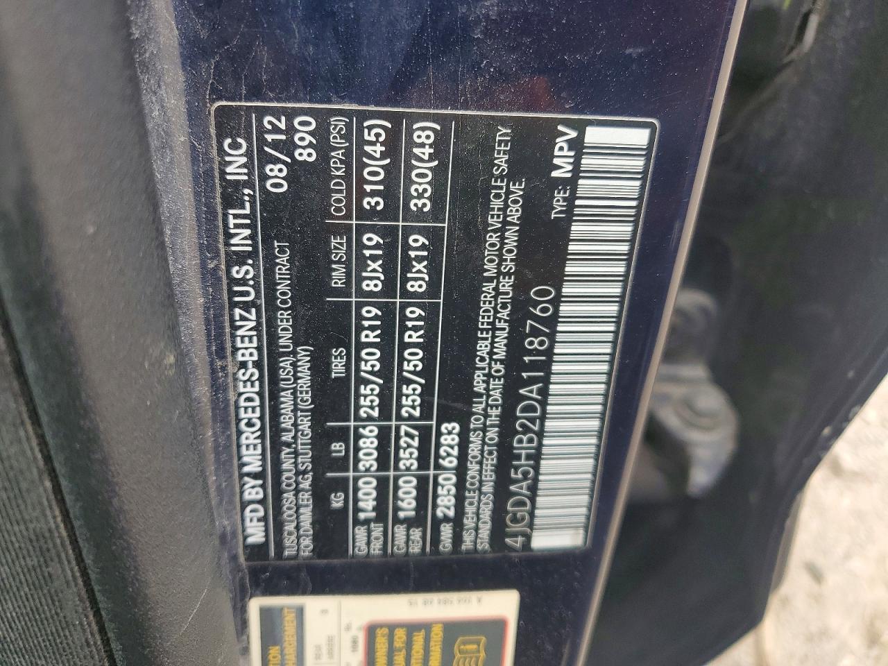 2013 Mercedes-Benz Ml 350 4Matic - zdjęcie 13