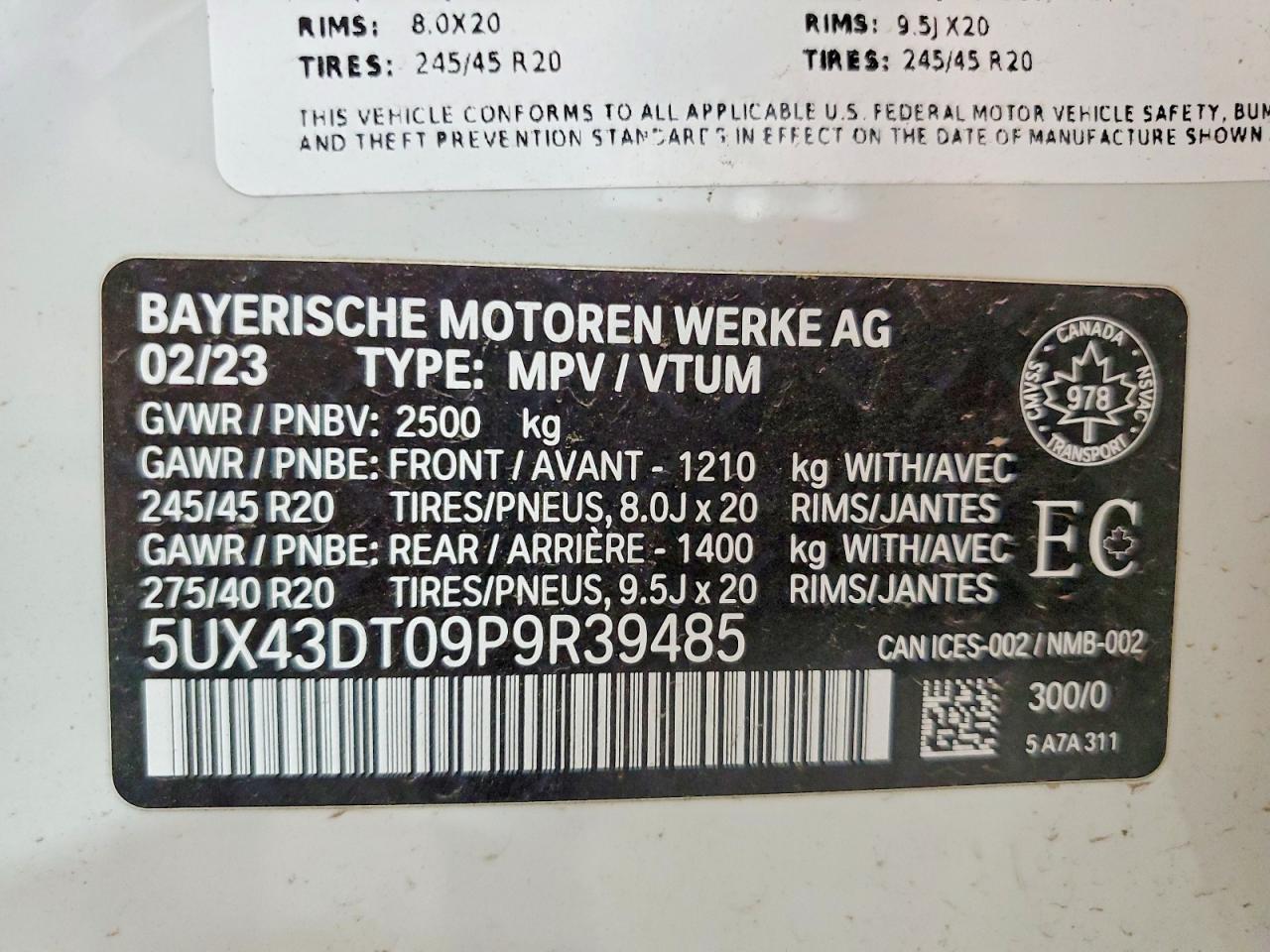 2023 BMW X4 M40I - zdjęcie 13