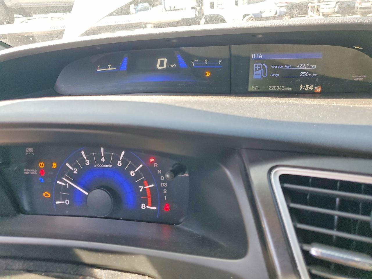 2013 Honda Civic Ex - zdjęcie 9