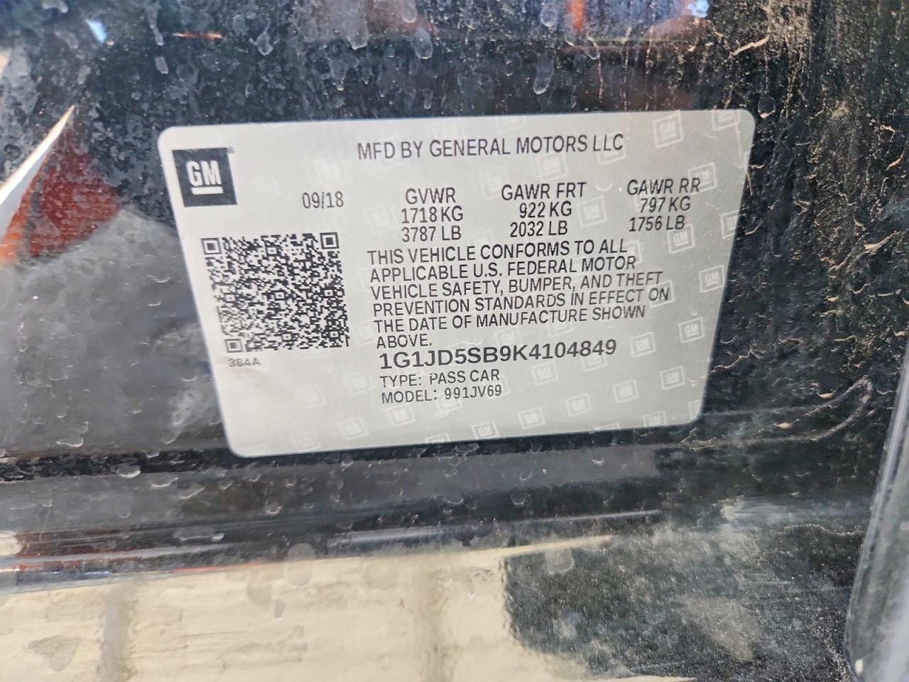 2019 Chevrolet Sonic Lt - zdjęcie 12