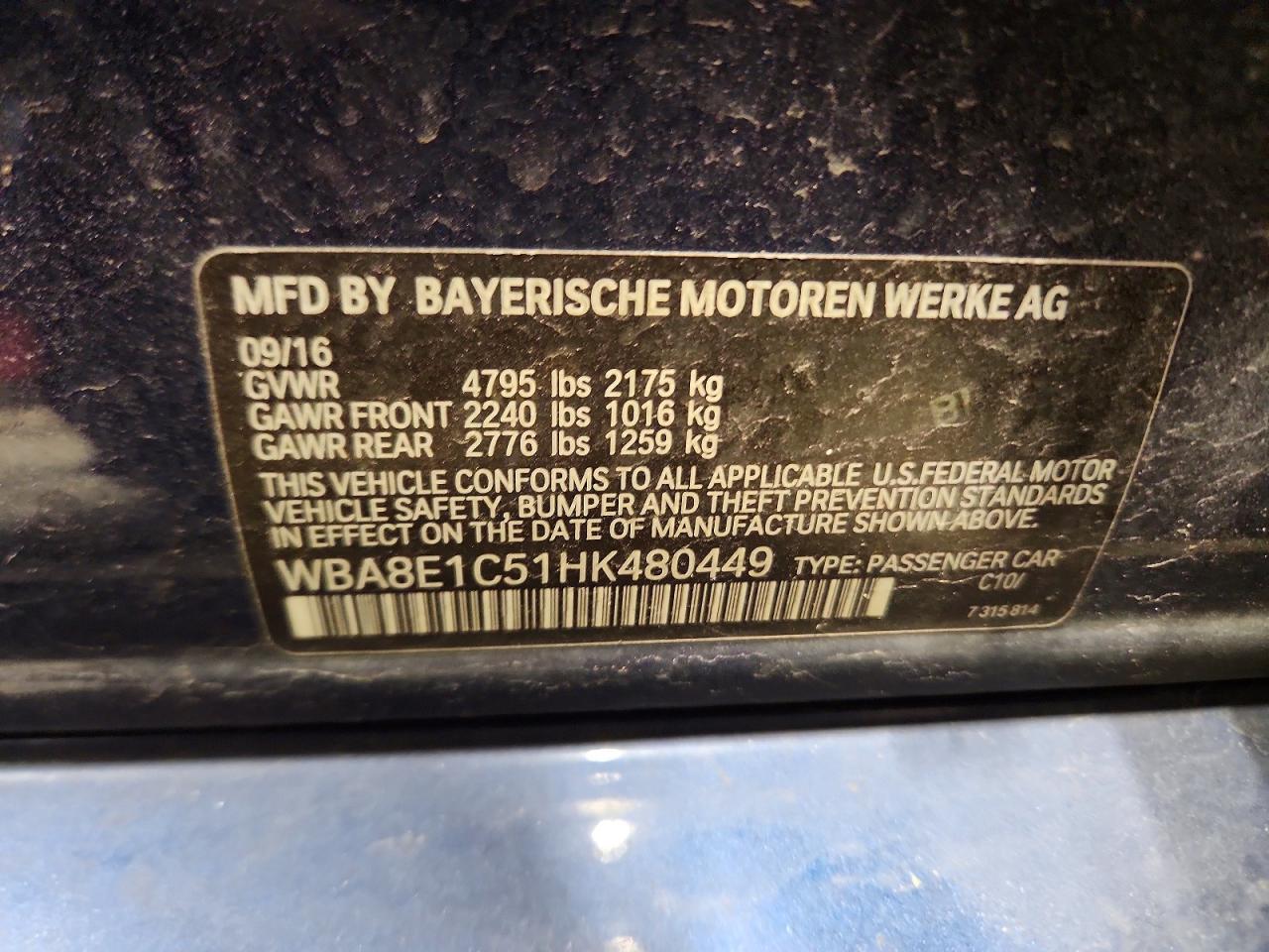 2017 BMW 330E - zdjęcie 12