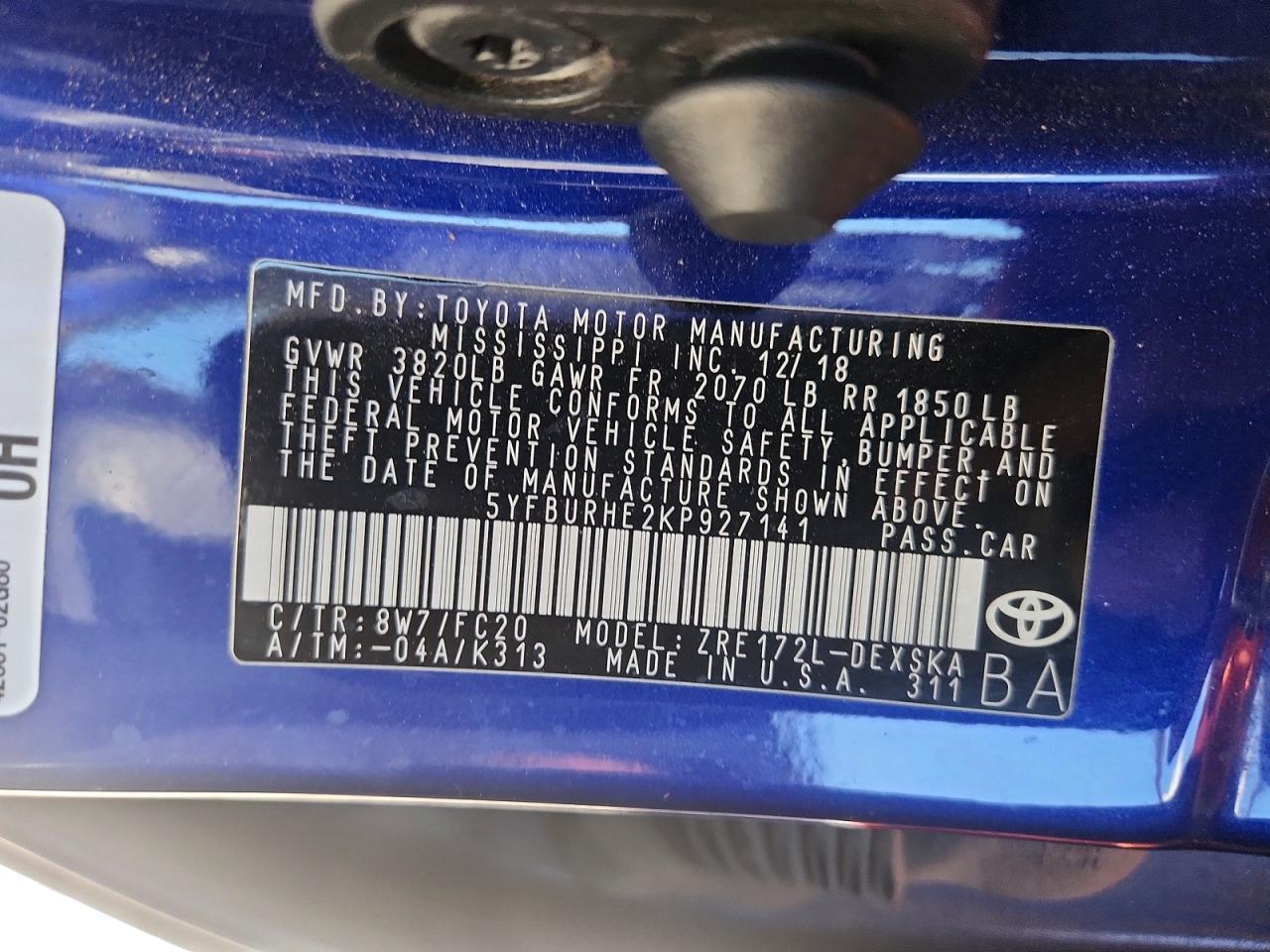 2019 Toyota Corolla Se - zdjęcie 12