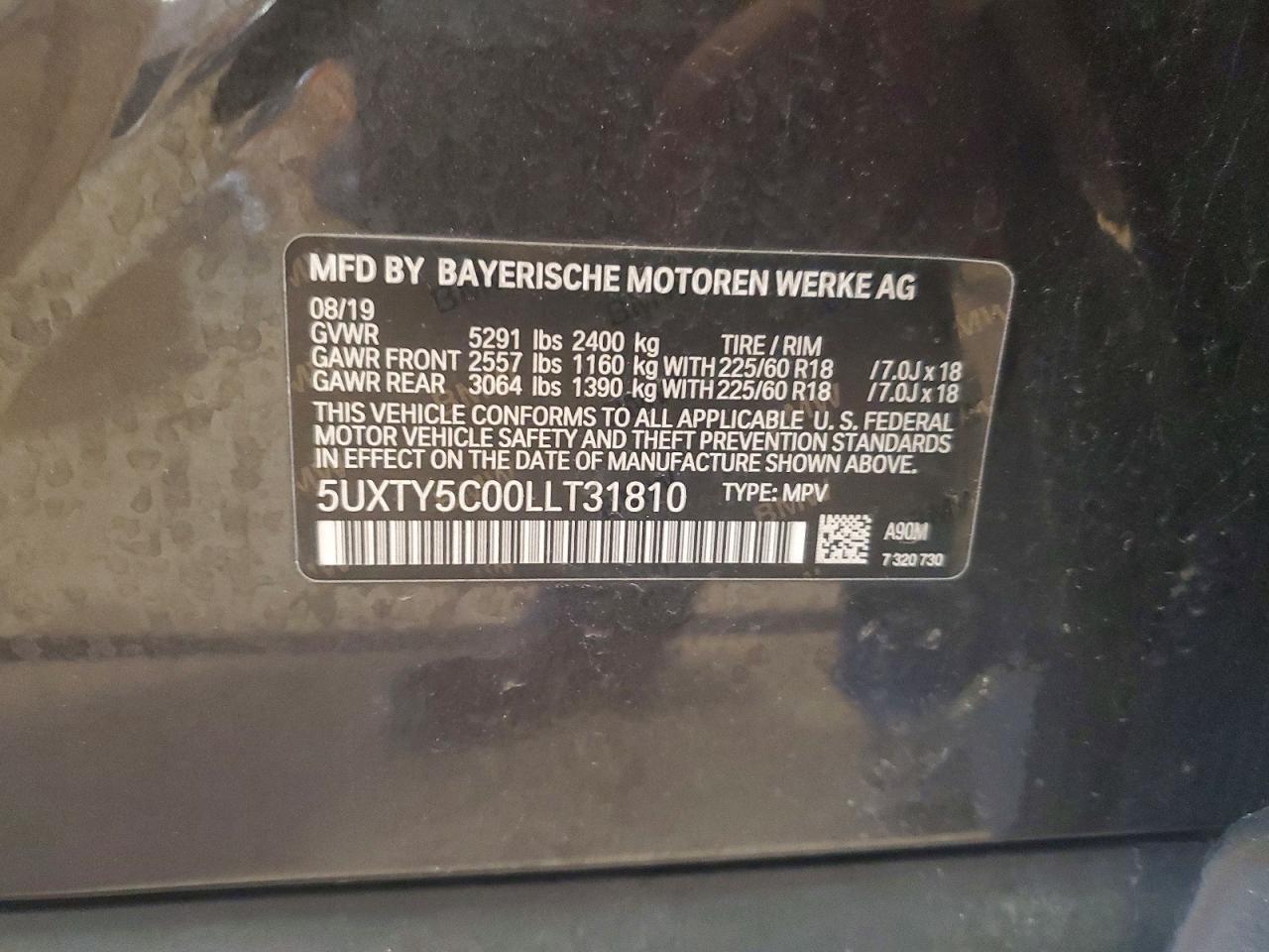 2020 BMW X3 xDrive30I - zdjęcie 13