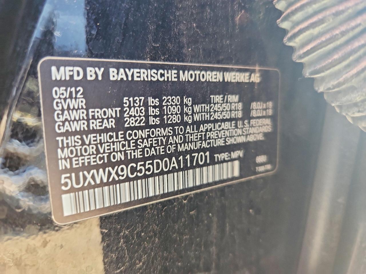 2013 BMW X3 xDrive28I - zdjęcie 12