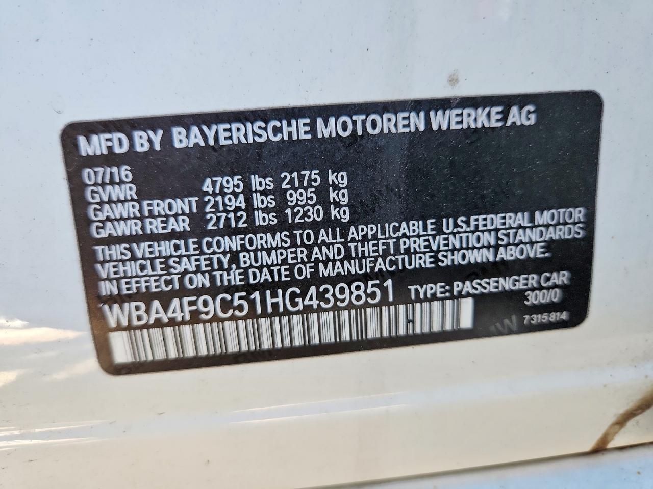 2017 BMW Seria 4 430i - zdjęcie 12